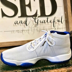 Nike Jordan Future White Sport Blue Mns 7.5 Wmns 9